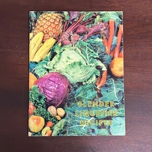 Vintage 1960s Montgomery Ward Signature Infinite Speed Blender Liquefier Recipes
